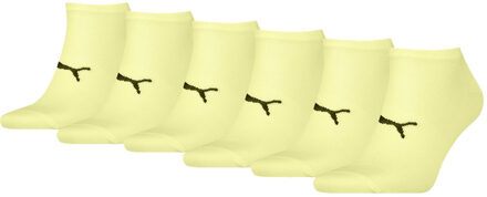 PUMA Sport Sneakersokken Light 6-pack Geel-43/46 - 43/46