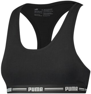 PUMA Sportbeha - Maat M - Vrouwen - zwart/wit