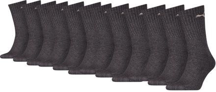 PUMA Sportsokken Antraciet 12-pack-47/49 - 47/49