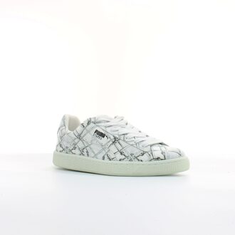 PUMA States x Swash London Bones Wit Leer Heren Lace Up Trainers 360710 01