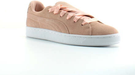 PUMA Suede Crush Peach Leather Vrouwentrainers 369251 02 Roze