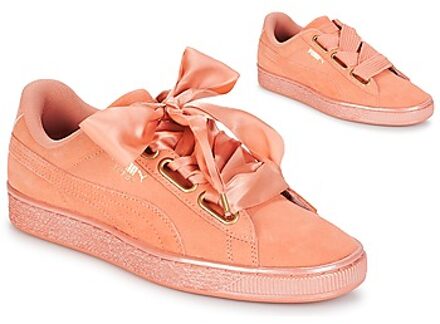 PUMA Suede Heart Satin Wn's sneakers Oranje - 40