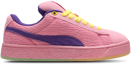 PUMA Suede Kindersneakers - Roze - Maat 38 - Suède Pink