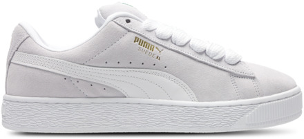 PUMA Suede Sneakers Heren - Zilver - Maat 44.5 - Leer Silver