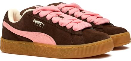 PUMA Suede Xl Lace Sneakers - maat EU 39/ UK 6 Kastanjebruin