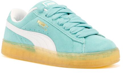 PUMA Suede XL Suede Roze Sneakers Mint