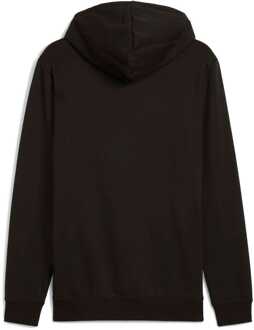 PUMA Sweat met kap en klein logo voor heren in zwart
