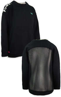 PUMA sweater met mesh zwart - L