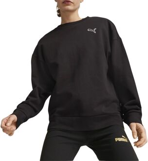 PUMA Sweatshirts Puma , Black , Dames - L,M,S,Xs