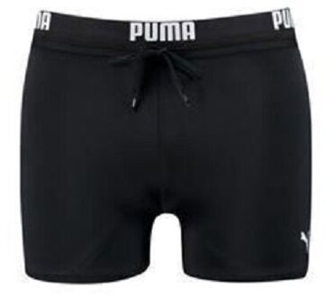 PUMA Swim Logo Trunk Heren Zwembroek - zwart - Maat XL