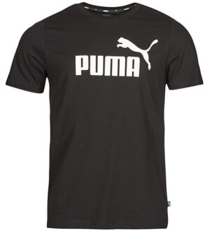 PUMA T-shirt Korte Mouw Puma ESS LOGO TEE" Zwart - L, M, S, XS