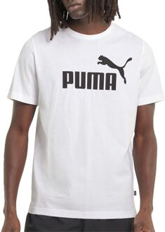 PUMA T-shirt - Mannen - wit/zwart