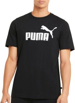 PUMA T-shirt - Mannen - zwart/wit