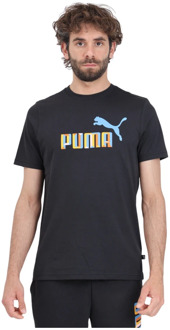PUMA T-Shirts Puma , Black , Heren - Xl,L,M,S