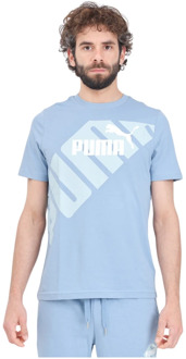 PUMA T-Shirts Puma , Blue , Heren - 2Xl,L,M,S