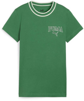 PUMA T-Shirts Puma , Green , Dames - L,M,S,Xs,2Xs