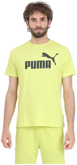 PUMA T-Shirts Puma , Green , Heren - L,M,Xs