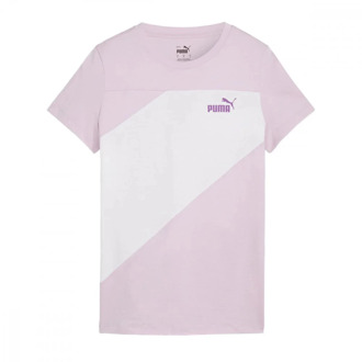 PUMA T-Shirts Puma , Purple , Dames - L,M,S,Xs