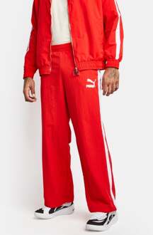 PUMA T7 Broeken Heren - Rood - Maat L - Poly Woven Red