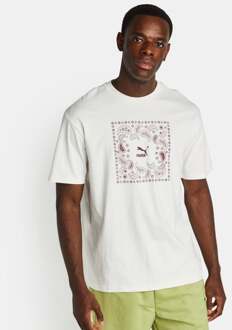 PUMA T7 Lux Aop - Heren T-shirts White