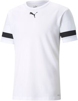 PUMA team rise voetbalshirt wit heren heren - L