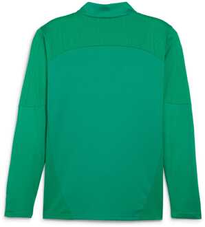 PUMA TeamFINAL Training top met 1/4 rits voor heren in Groen - 3XL