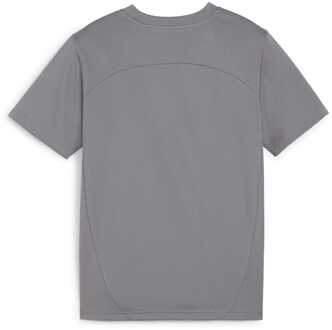 PUMA TeamFINAL trainingsshirt voor jongens in Grijs - 5-6J / 110-116cm
