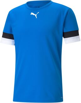 PUMA teamRISE Jersey Shirt Senior blauw - zwart - wit - XXL