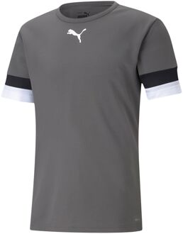 PUMA teamRISE Jersey Shirt Senior grijs - zwart - wit - XL