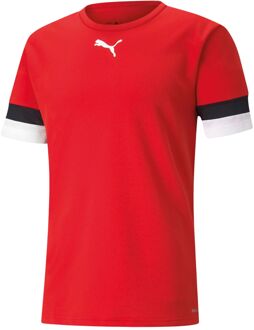 PUMA teamRISE Jersey Shirt Senior rood - zwart - wit - M