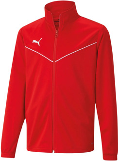 PUMA teamRISE Poly Trainingsjack Junior rood - 164
