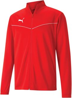 PUMA teamRISE Poly Trainingsjack Senior rood - XL