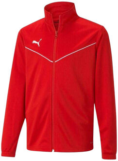 PUMA Teamrise polyester trainingsjas voor kinderen/kinderen Rood - 176