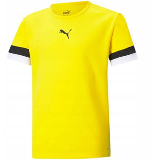 PUMA Teamrise-trui voor kinderen - maat 128 Geel