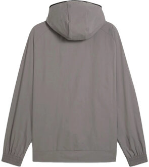 PUMA Tech relaxed track jac Grijs - L