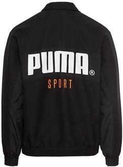 PUMA TFS geweven zwarte jas