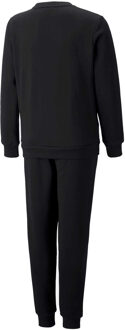 PUMA Tracksuit met nummerlogo voor kinderen (Zwart)