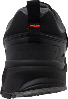 PUMA Trailfox Overland MTS Grid Zwart Laag Lace Up Herentrainers 371477 01 - maat EU 36.5 / UK 3.5