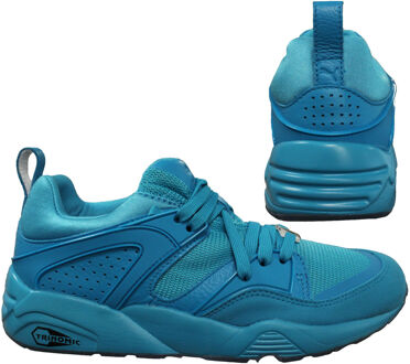 PUMA Trinomic BOG Blaze of Glory Reflecterende Heren Blauwe Trainers 362188 01 X10A