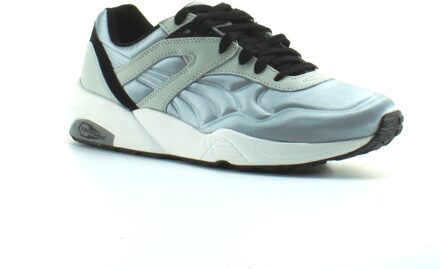 PUMA Trinomic R698 Mat & Glans Grijs Textiel Heren Lace Up Trainers 359305 03 - maat EU 37 / UK 4