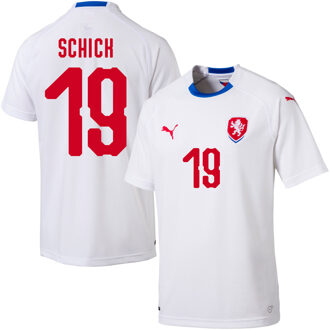PUMA Tsjechië Shirt Uit 2018-2019 + Schick 19 - L