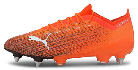 PUMA Ultra 1.1 M SG Oranje Heren Voetbalschoenen - maat EU 39/ UK 6