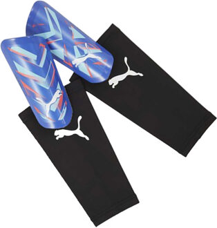 PUMA Ultra Lichte Scheen- & Enkelbeschermers (Set van 2) (Blauw/Pepermunt)