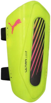 PUMA Ultra lichte scheenbeschermers voor volwassenen Groen - XXS