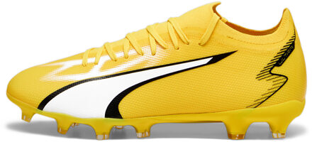 PUMA Ultra Match Fg/Ag Voetbalschoenen - maat EU 43 / UK 9 Geel