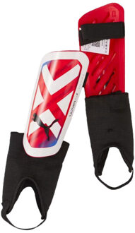 PUMA Ultralichte voetbalscheenbeschermers voor volwassenen - maat L Wit