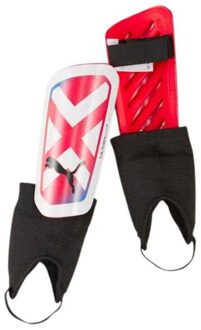 PUMA Ultralichte voetbalscheenbeschermers voor volwassenen Wit - L