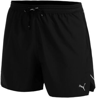 PUMA Ultraweave 5in Hardloopshorts Heren-Zwart - L