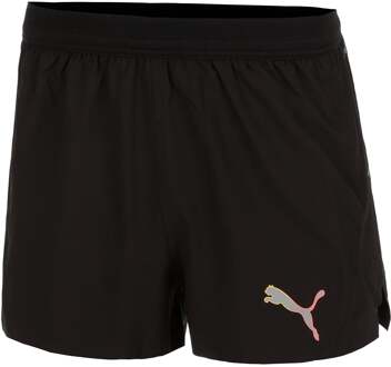 PUMA Ultraweave Velocity 3in Split Hardloopshorts Heren-Zwart - S,M,L,XL,XXL