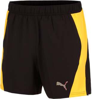 PUMA Ultraweave Velocity 5in Hardloopshorts Heren-Zwart,Oranje - S,M,L,XL,XXL